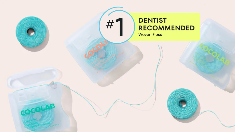 #1 Dentist Recommended Woven Floss
